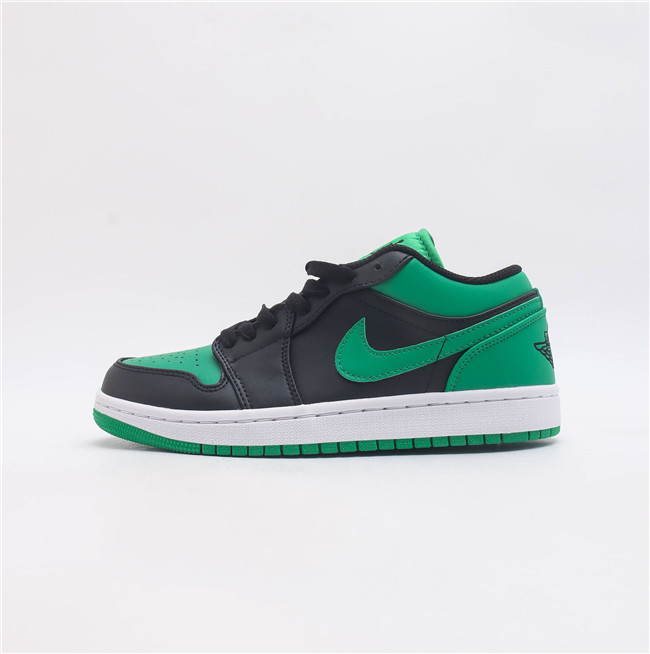 Women's Running Weapon Air Jordan 1 Black/Green Shoes 0320 Women's Running Weapon Air Jordan 1 Black/Green Shoes 0320